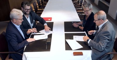 Signing KfW und deutsche Bürgschaftsbanken